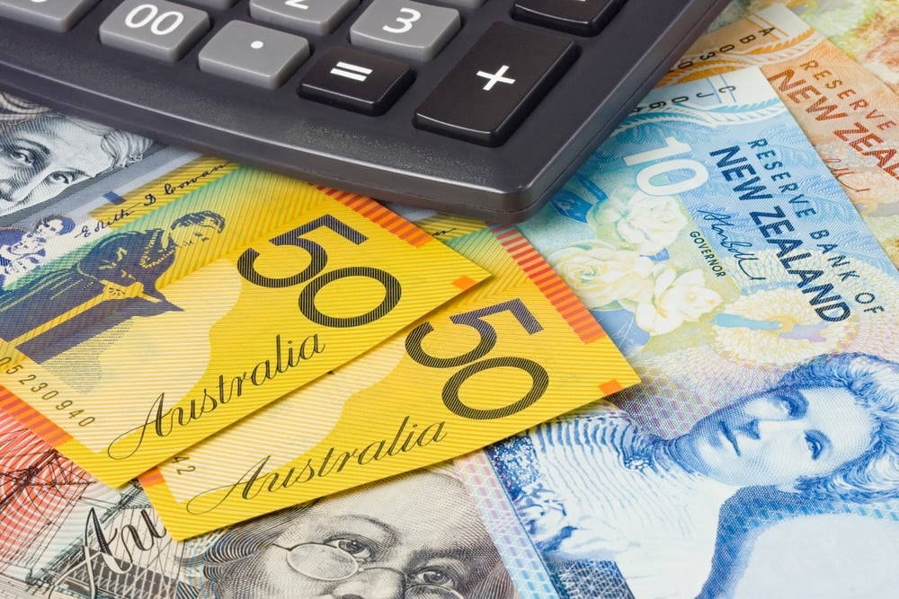 Aussie and New Zealand dollar